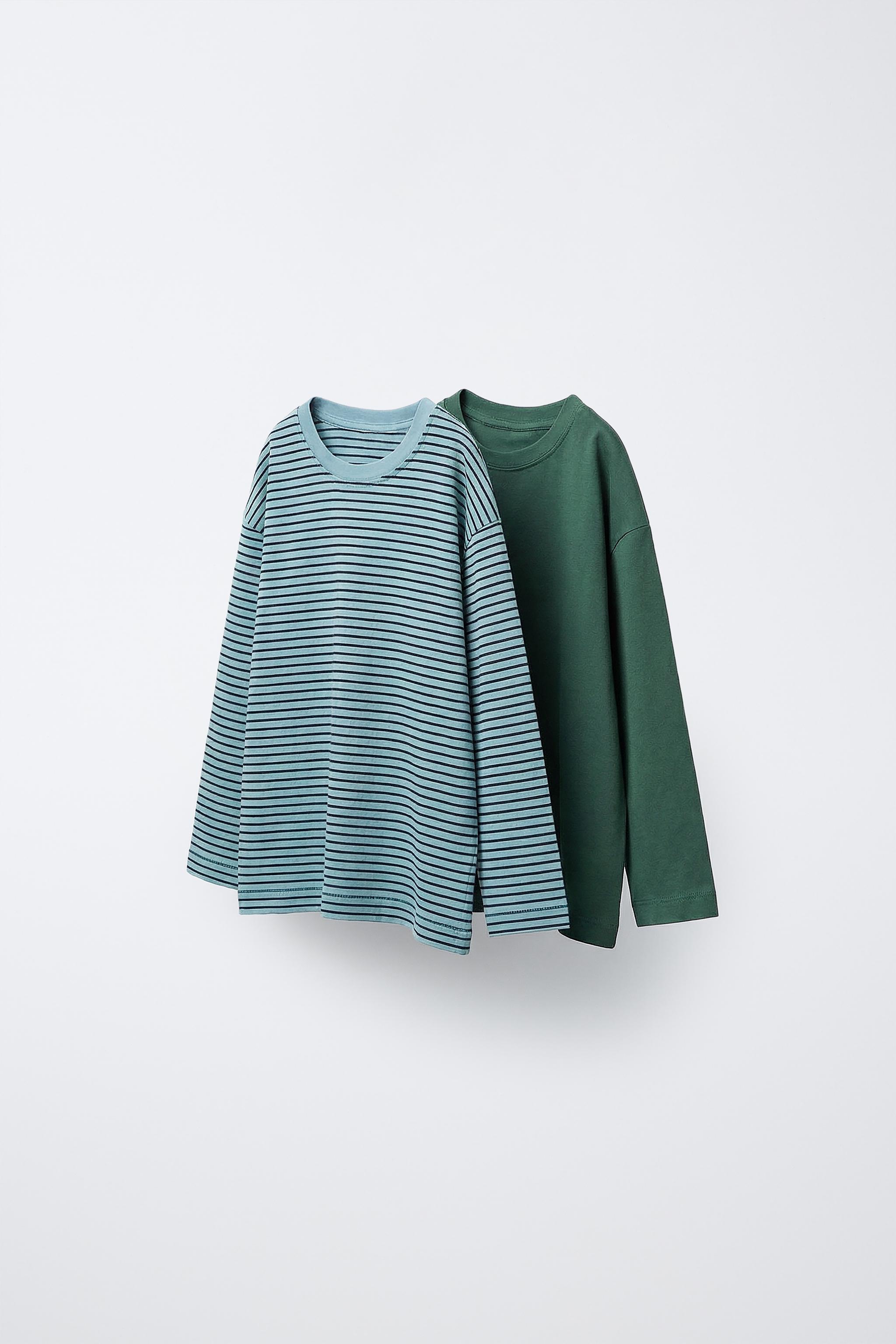 TWO-PACK OF STRIPED T-SHIRTS